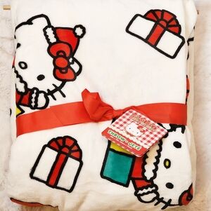 Hello Kitty Holiday Blanket
